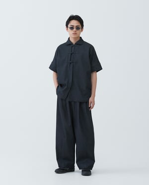 Image of TRAN - 丹寧盤釦襯衫