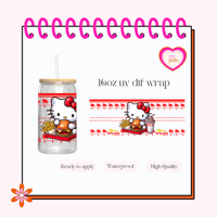 Kitty In N Out UV DTF Cup wrap