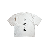 Image 2 of BLACK WHITE OVERSIZED ORIGINAL TEE