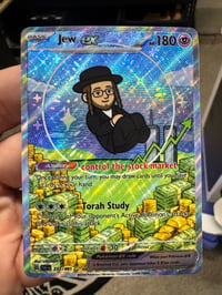 Image 1 of Holo Bubble Jew Card Pre Order