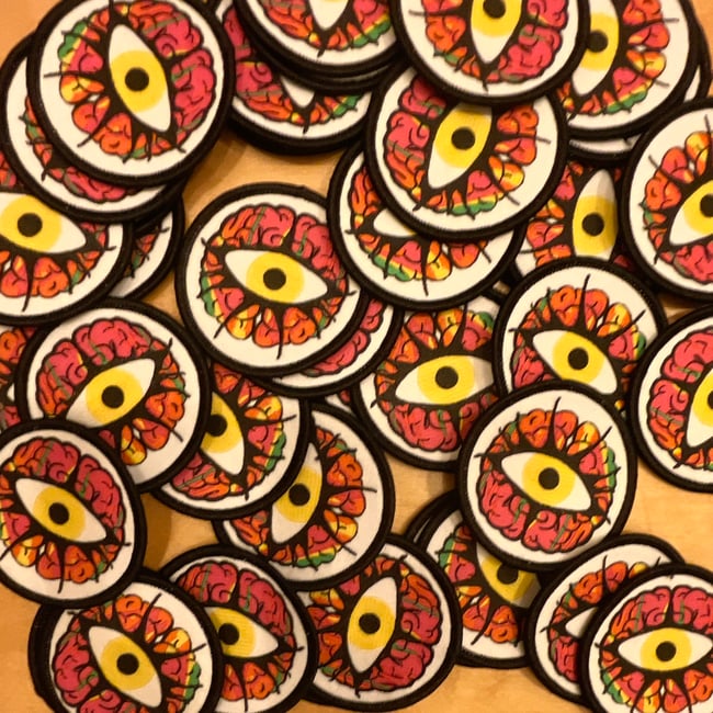 Pedal Brainz Logo 2” Patch