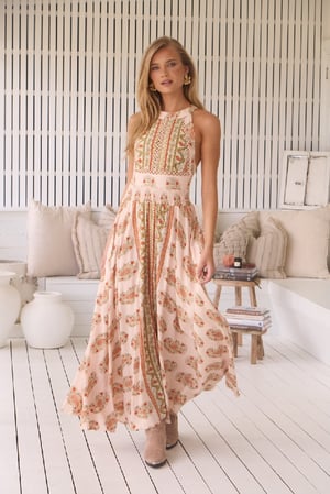 Image of Heirloom Print Endless Summer Maxi Dress. By JAASE