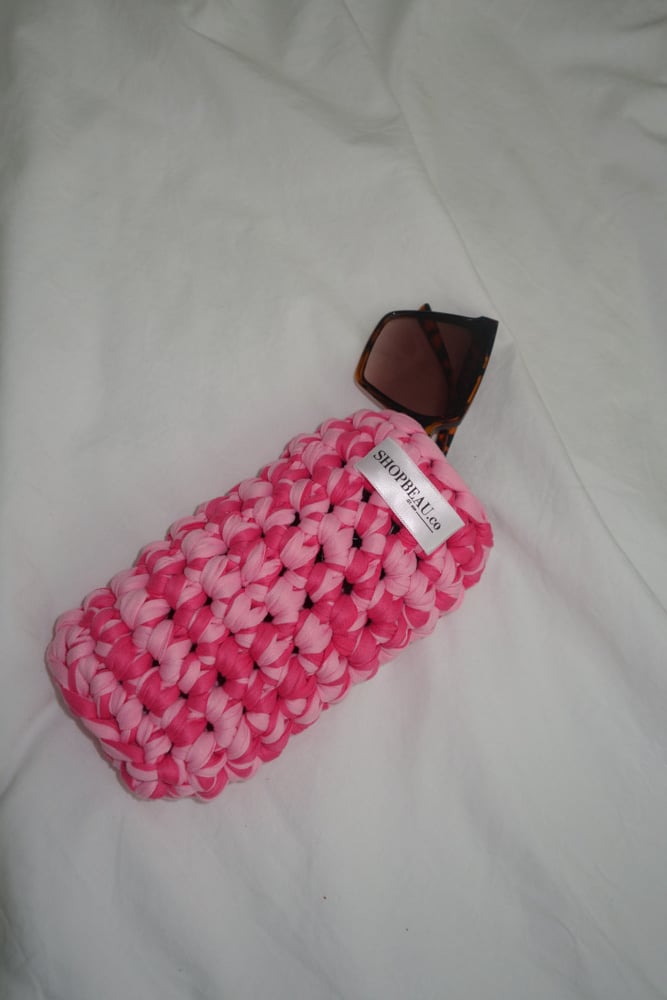 Image of Sunglasses Case - Barbie Pink