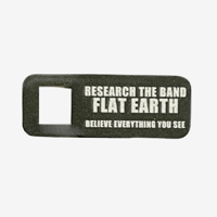 Image 1 of Research Flat Earth Webcam Cover