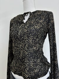 Image 2 of 00s Brown mesh shirt // M