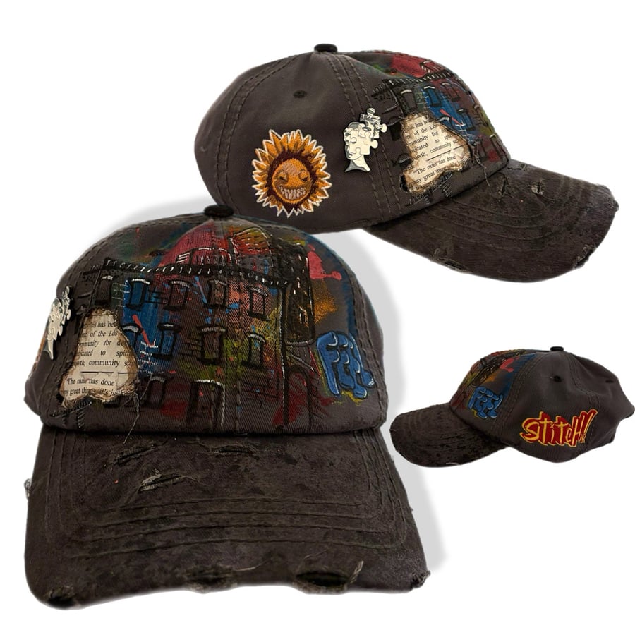 Image of City That Was, painted hat