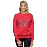 Image 23 of women's Premium Sweatshirt (Butterfly)