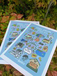 Image 3 of Gilmore girls Map Illustrazione 