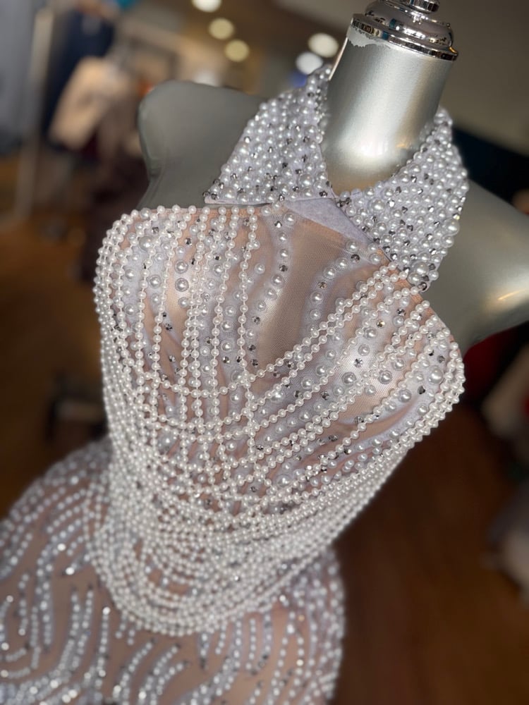Image of The Dripping in Pearls Jumpsuit