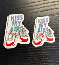 Image 4 of Sneaker Sticker Air Max 1 Red "KISS MY AIRS"