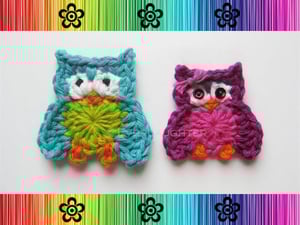 Image of Oliver and Olivia Owl Applique Pattern