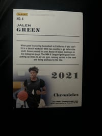 Image 2 of jalen green chronicles RC