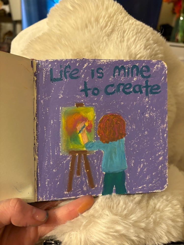 Image of life is mine 5x5 mini art print