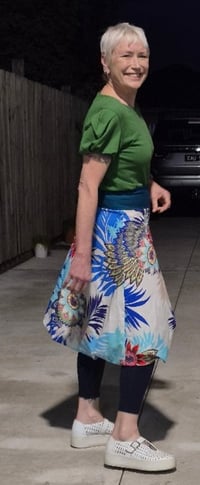 Image 3 of Tulip skirt-OAK2