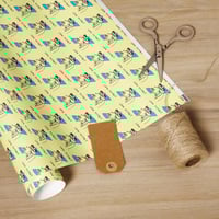 Image 4 of Wrapping paper roll lady things 