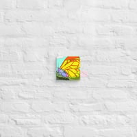 Image 1 of Windup Butterfly Canvas