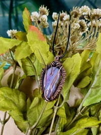 Image 2 of Dyed Agate Pendant