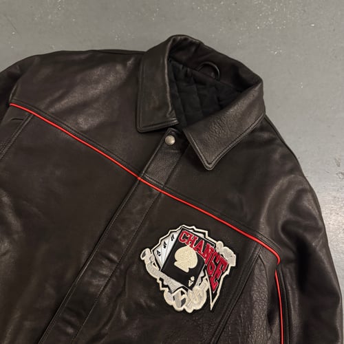 Image of "King Casino" Leather jacket, size XL