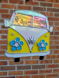 Image of Flower Power Volkswagen Bus 