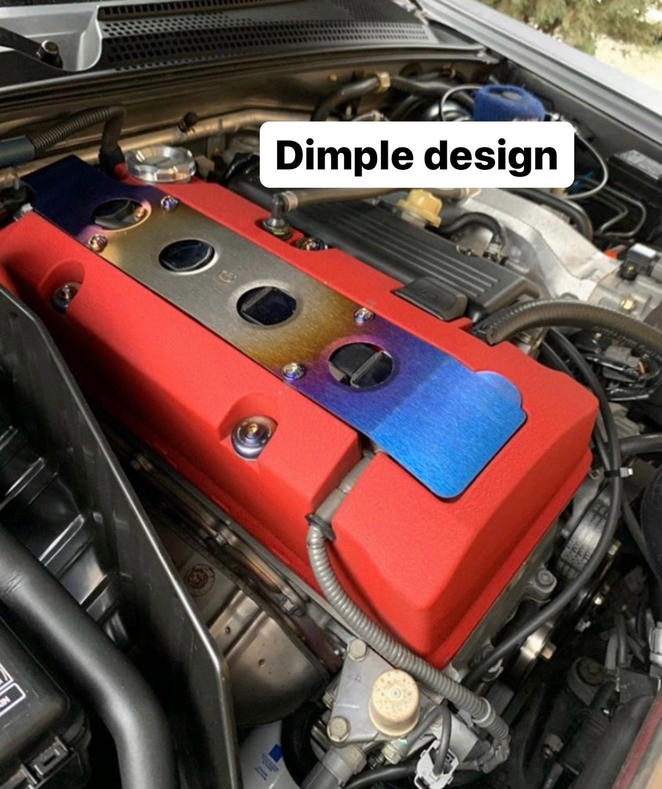 Honda S2000 Titanium engine coil pack cover | Chasing JS