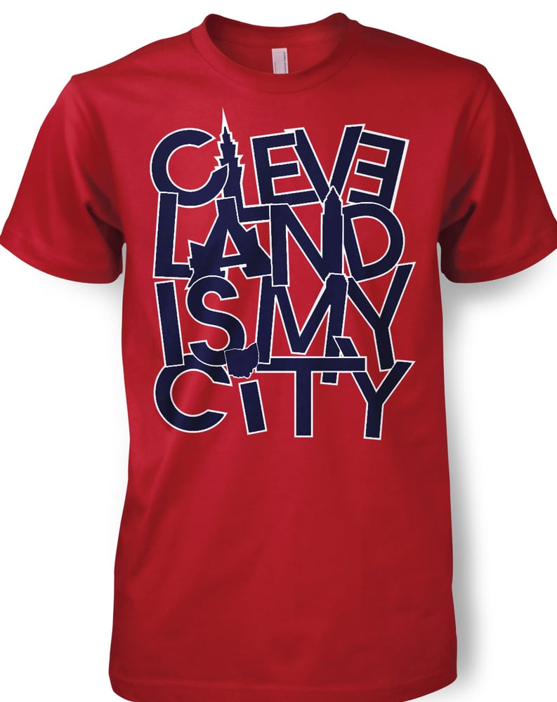 Image of Cleveland is my City Red