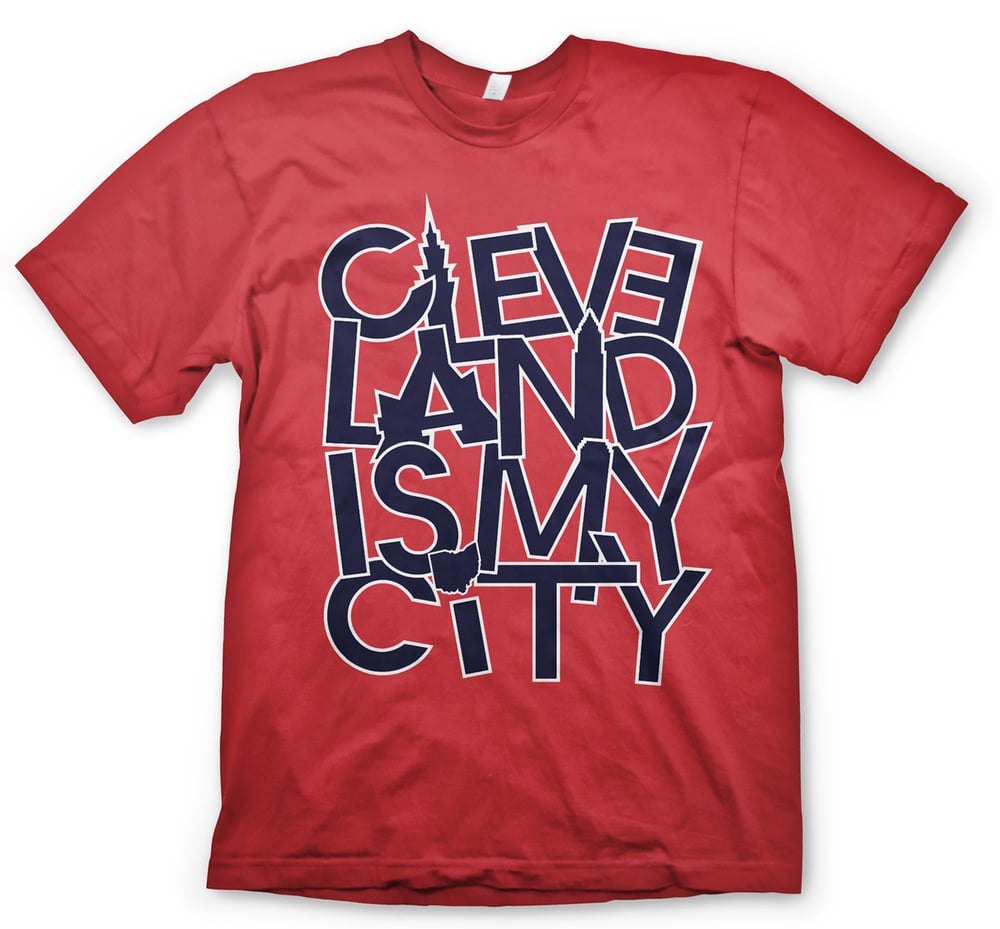 Image of Cleveland is my City Red