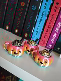 Image 1 of Clickers calabazas arcoiris amarillas