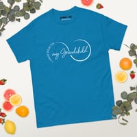 Image 6 of I wear blue for my grandchild unisex classic tee