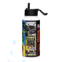 Image 3 of ORR Stainless steel water bottle with a straw lid