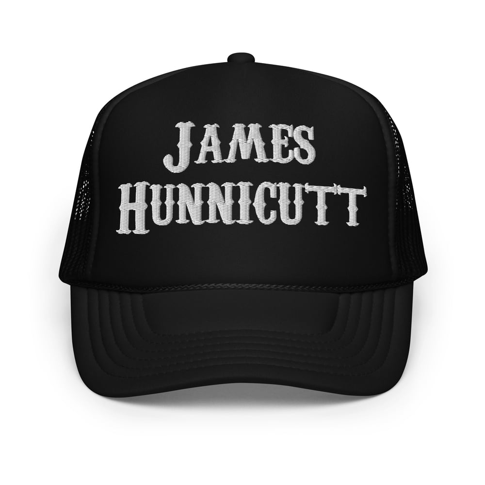 JH Embroidered Western Logo Foam Trucker Hat 