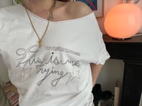 Image 2 of shirt - this is me trying - taylor swift 