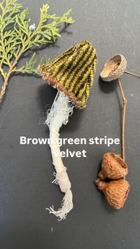 Image 4 of Gold cap mushroom brooch 