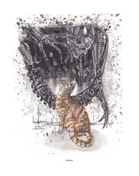 Image 2 of Jaws / Jonesy Alien Art Print Selection 