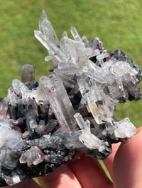 Image 8 of Specularite Quartz Points Cluster #1788