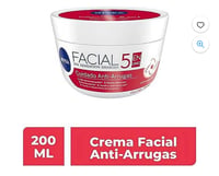 Image 1 of Nivea Crema Facial 5en1 Anti-Arrugas