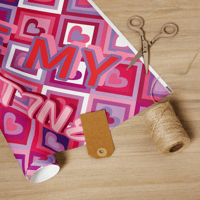 Image 2 of Wrapping paper roll (Be My Valentine)