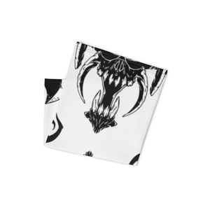 VW SKull De Lis Neck Gaiter White (On Demand)