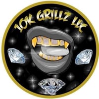 Image 1 of 6/6 Top and bottom 10k Solid Gold Grill set Deal 