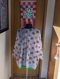 Image 3 of Berry sequin kimono