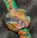 Image 3 of Inside Out Fumed Bead Lanyard/KeyChain 2
