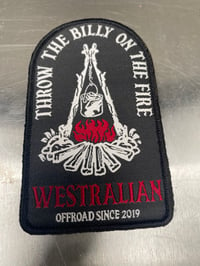 Image 2 of BRAND NEW “Throw The Billy On” PATCH 