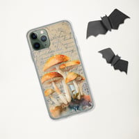 Image 5 of Colorful Watercolor Mushroom/Fungus Mycology Lover Clear Case for iPhone®