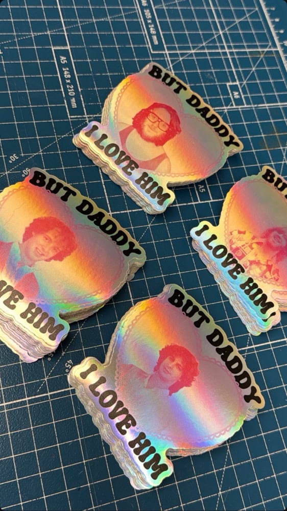 Image of BUT DADDY I LOVE HIM PHISH STICKER PACK