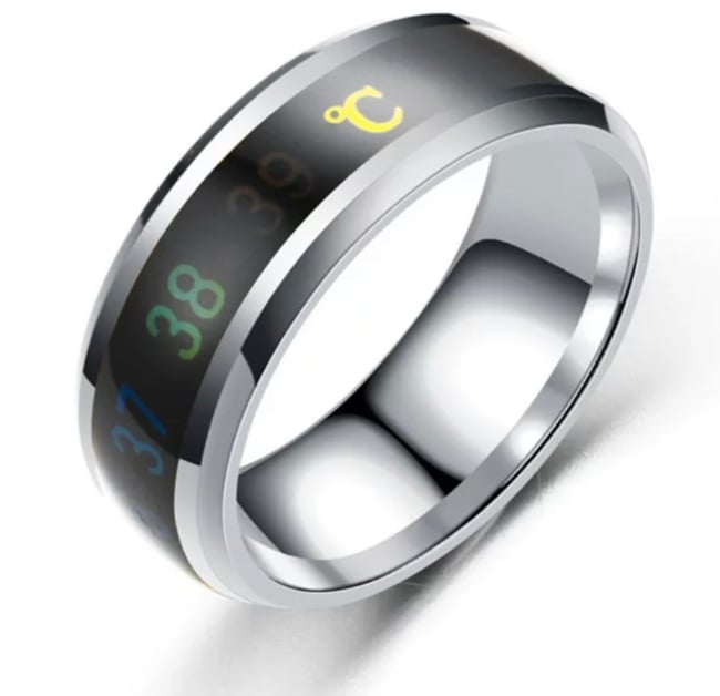 Smart Temperature Sensor Ring AMpFit