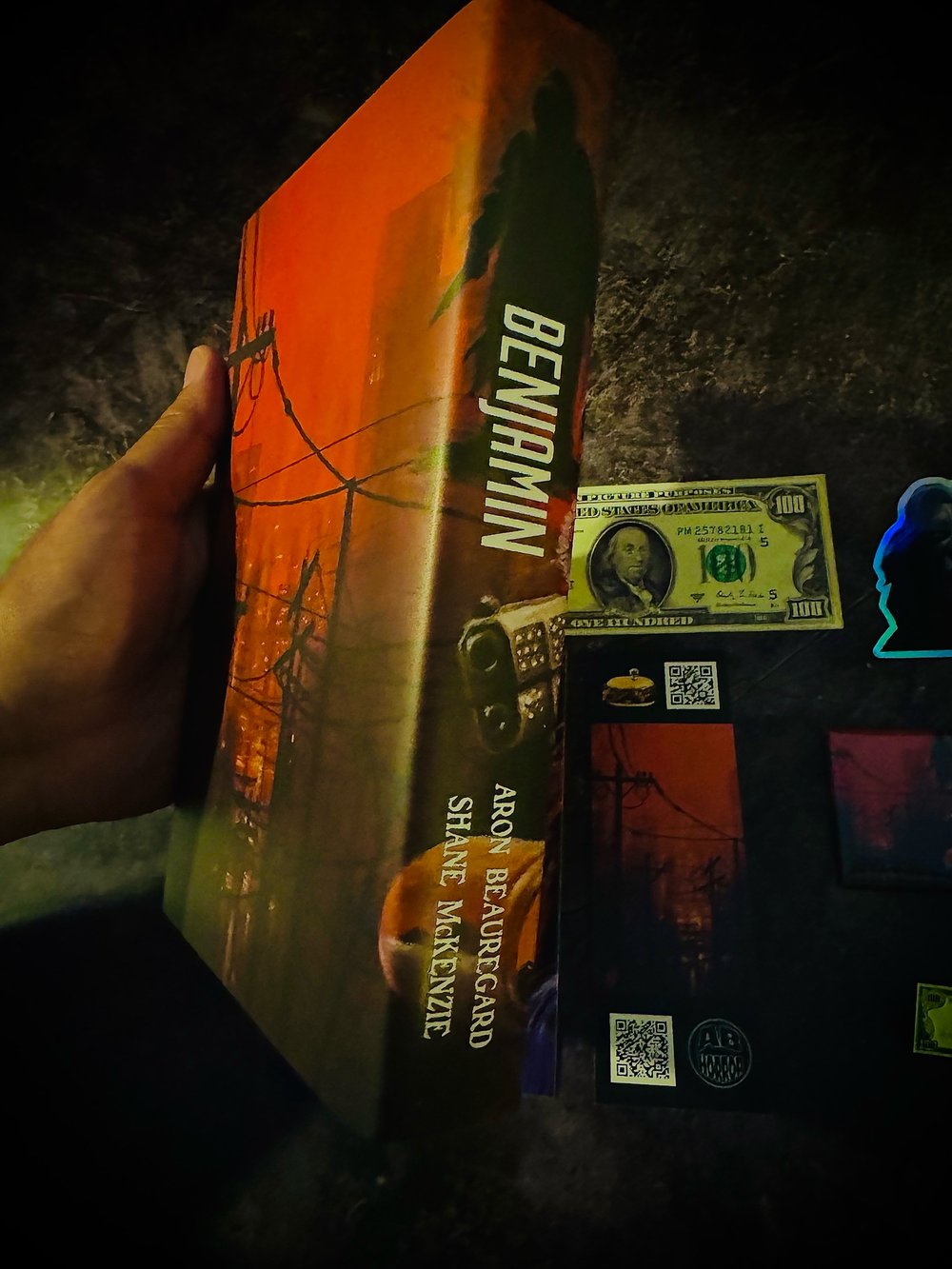 Image of BENJAMIN BIG MONEY BUNDLE DELUXE HARDCOVER - DUAL-SIGNED & NUMBERED - LIMITED TO 500
