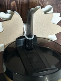 Image 4 of Western Themed Blue Jean and Cow Print Tumbler Straw Topper Bow