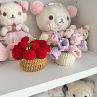 Image 1 of Crochet Flower Pot Coasters 
