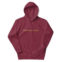 Image 6 of Saltwater Woman Unisex Hoodie