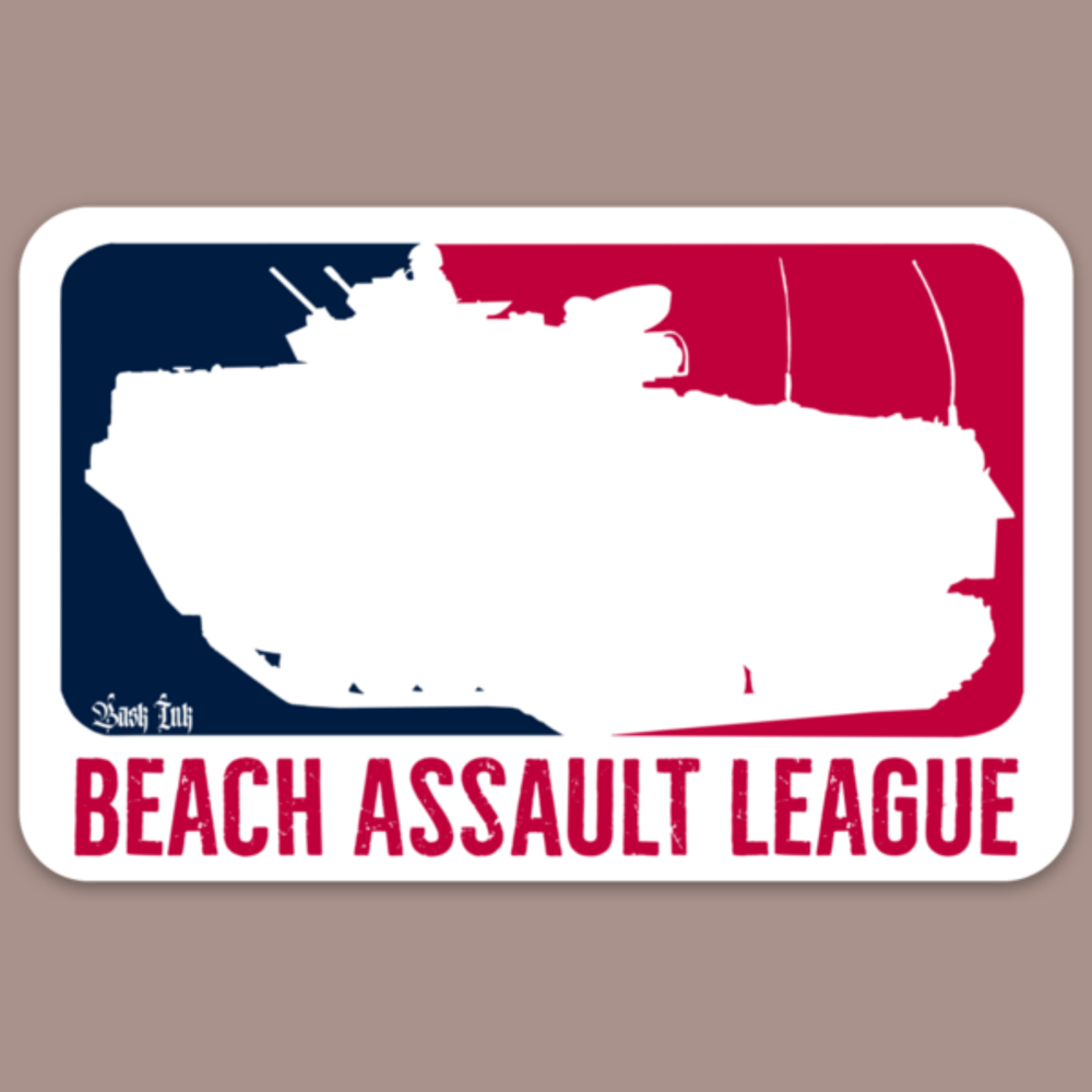 Beach Assault League Sticker 