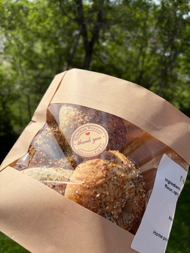 Image of Everything bagel bag 4ct 